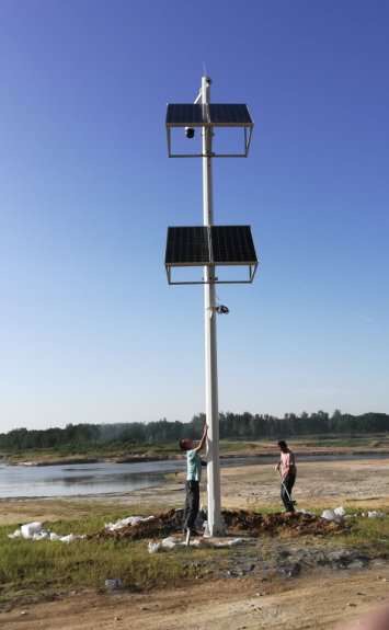 监控杆价格 监控杆价格